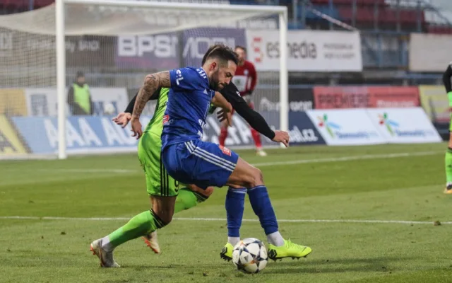 FOTOGALERIE: Sigma dostala doma naloženo od Mladé Boleslavi 0:4, Komličenko dal hattrick
