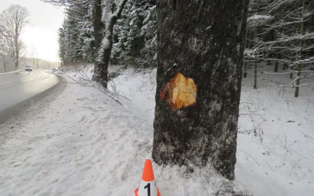 FOTO: Řidiče trápí sníh. Tady je přehled nehod, ve kterých hrálo roli počasí