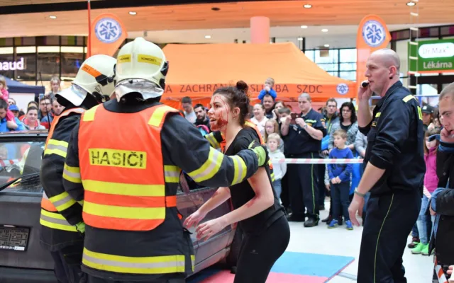 FOTO/VIDEO: Policie, hasiči i záchranáři v Šantovce. Druhý víkend Hrdinů regionu se blíží