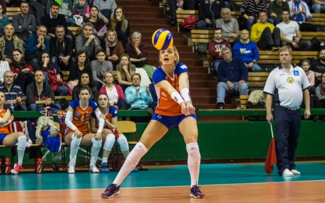 FOTOGALERIE: Olomoucké volejbalistky padly s Rumunkami v odvetném utkání Evropského poháru