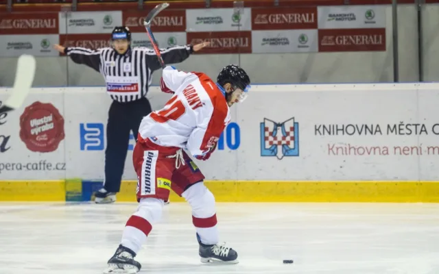 FOTOGALERIE: Moře nepomohly ani dva góly Ostřížka, s Litvínovem padla smolně v prodloužení 4:5