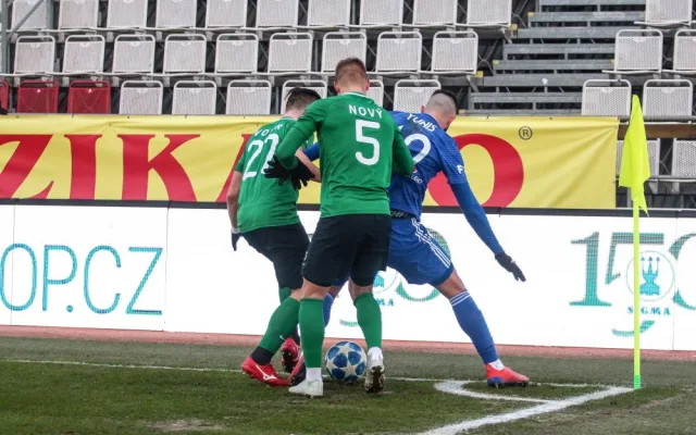 FOTOGALERIE: Sigma porazila Příbram 2:0 a v lize se dostala na dvanáctou příčku