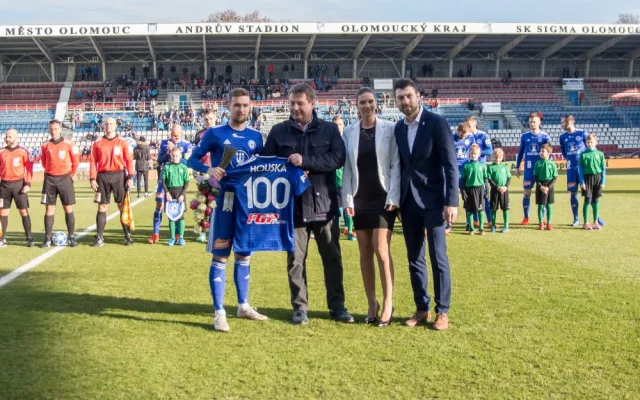 FOTOGALERIE: Sigma porazila Příbram 2:0 a v lize se dostala na dvanáctou příčku