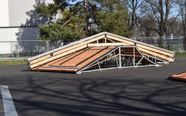 FOTO: Prostějovský skatepark prochází modernizací. Hotovo bude v květnu