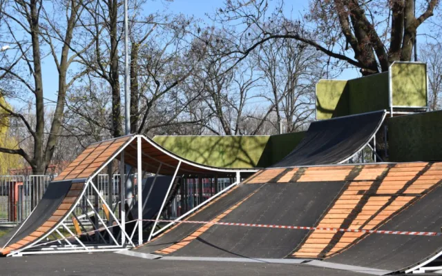FOTO: Prostějovský skatepark prochází modernizací. Hotovo bude v květnu