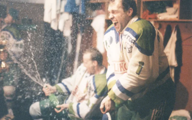 FOTOGALERIE: Mistři z roku 1994 oslaví v Olomouci s fanoušky čtvrtstoletí od zisku titulu