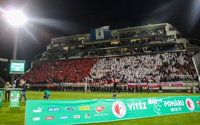 FOTOGALERIE: Finále MOL Cupu v Olomouci ovládla Slavia. Nad Baníkem vyhrála 2:0