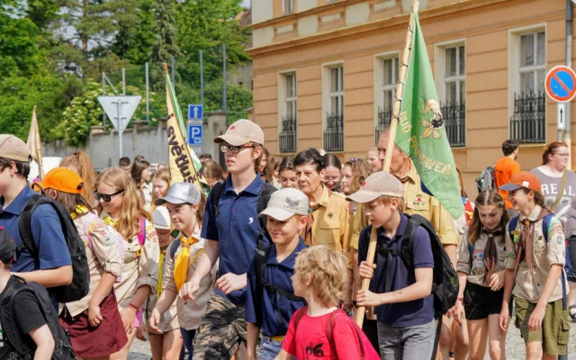 FOTO/VIDEO: Uplynulý víkend patřil v Olomouci skautům. V pátek otevřeli klubovny, v sobotu se sešli na Pevnůstce