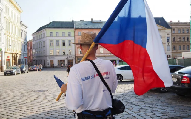 FOTOGALERIE: Na Horní náměstí přišly stovky lidí podpořit nezávilost justice, demonstrovalo se po celé republice