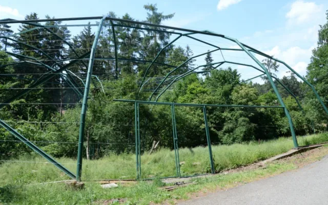 FOTO: Ve voliéře zvané Bábovka v Olomoucké zoo přibyly čedičové varhany