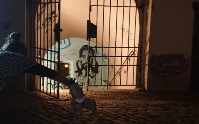 Po Olomouci se na chodnících objevila velká srdce.  Chtěli jsme do světa vypustit trochu lásky, říká Petr Bouška