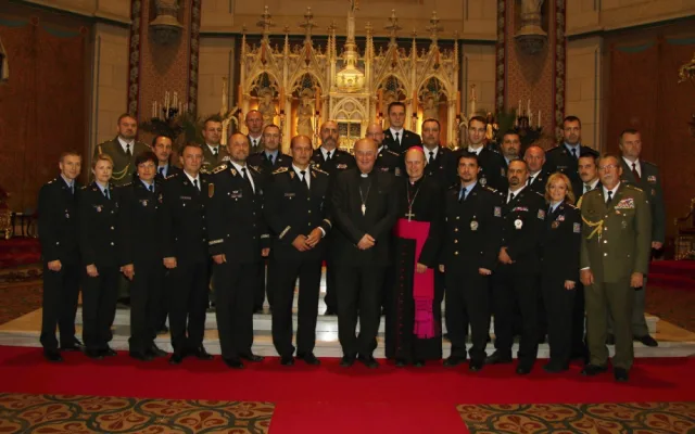 FOTO: V Olomouci se sloužila mše za Policii České republiky