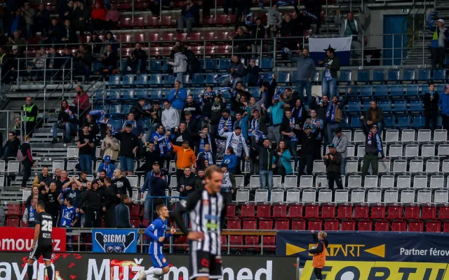 FOTOGALERIE: Sigma doma poprvé prohrála. Hanáky porazili ligoví nováčci z Českých Budějovic