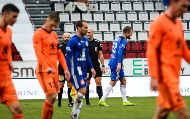 FOTOGALERIE: Mladá Boleslav v Olomouci během jedné minuty srovnala na 2:2