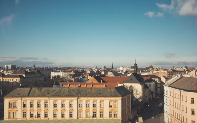 FOTO/VIDEO: Vyzkoušeli jsme olomoucké vánoční kolo. Podívejte se, jaké jsou z něj výhledy