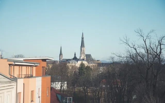 FOTO/VIDEO: Vyzkoušeli jsme olomoucké vánoční kolo. Podívejte se, jaké jsou z něj výhledy