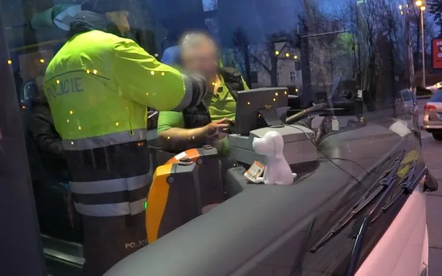 V Olomouci probíhala kontrola řidičů autobusů