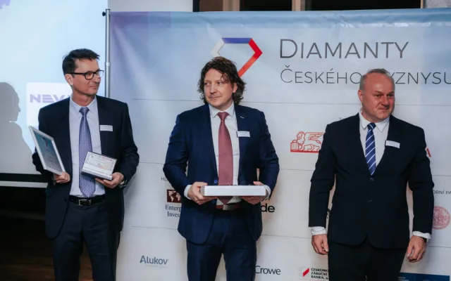FOTO: V Olomouci byly uděleny Diamanty českého byznysu pro Olomoucký a Moravskoslezský kraj