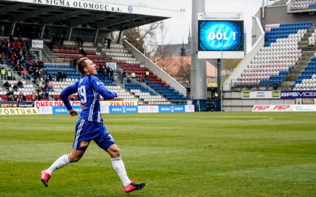 FOTOGALERIE: Olomouc remizovala s Jabloncem v divokém zápase 1:1