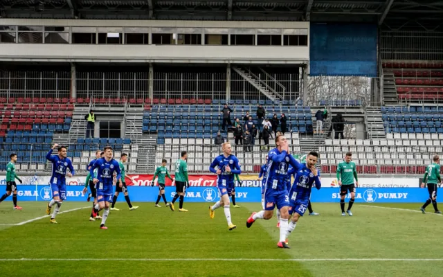FOTOGALERIE: Olomouc remizovala s Jabloncem v divokém zápase 1:1