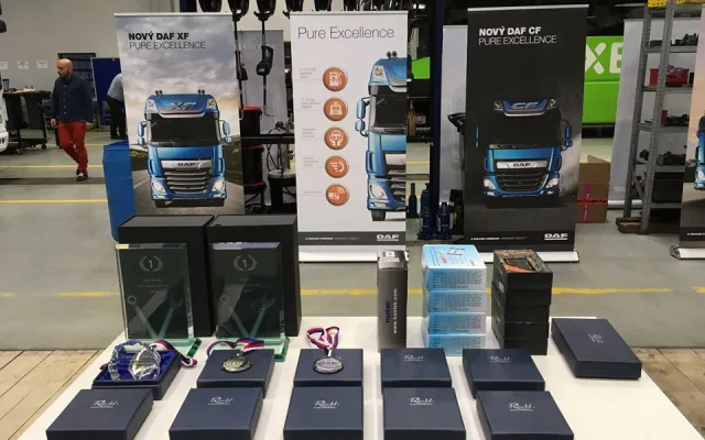 V olomoucké firmě Truck Trade mají nejlepšího mechanika tahačů DAF v Česku