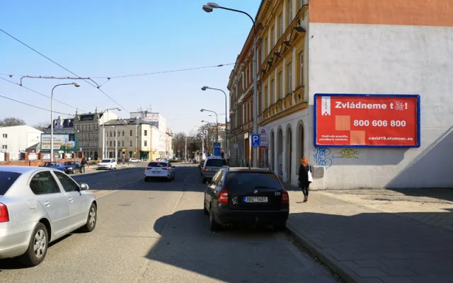 Olomoucká outdoor reklamka ARES CZ poskytla v době pandemie koronaviru plochy zadarmo městu a kraji