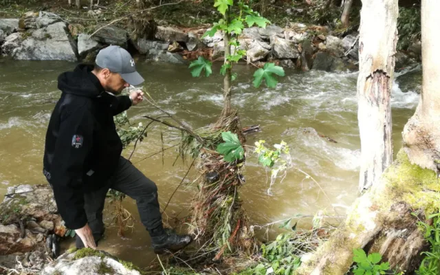 FOTO: Pokračuje pátrání po pohřešované ženě z Oskavy, prohledávají se toky i naplaveniny