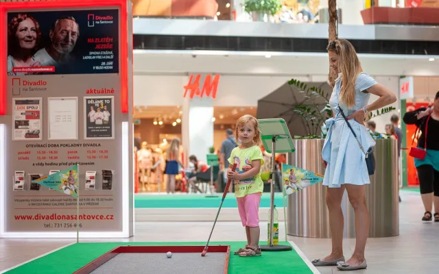 V olomoucké Šantovce odstartovala soutěž Golfové léto. Hraje se o ceny za statisíce korun
