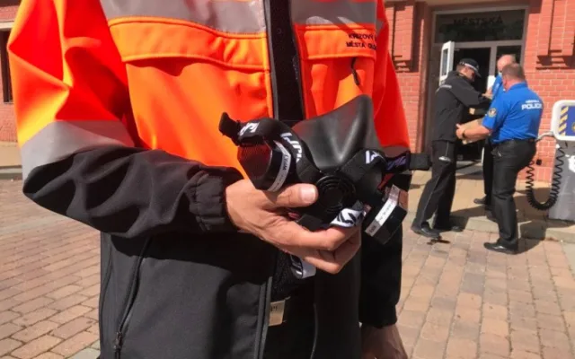 Olomoucká městská policie dostala nanomasky. Putují také do hospice na Svatém Kopečku