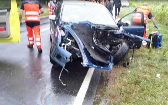 Při pondělní nehodě u Štěpánova se zranilo sedm lidí, jeden těžce