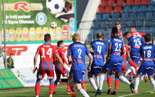 Zápas Sigmy Olomouc s Plzní