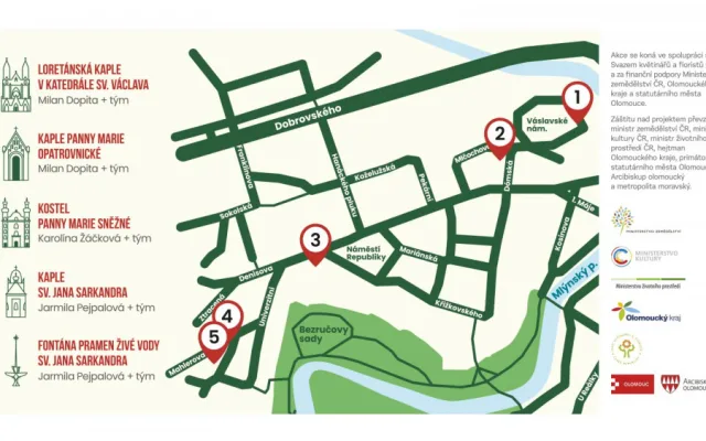 V Olomouci rozkvetly památky. Podívejte se, jak jim to sluší v podzimních barvách