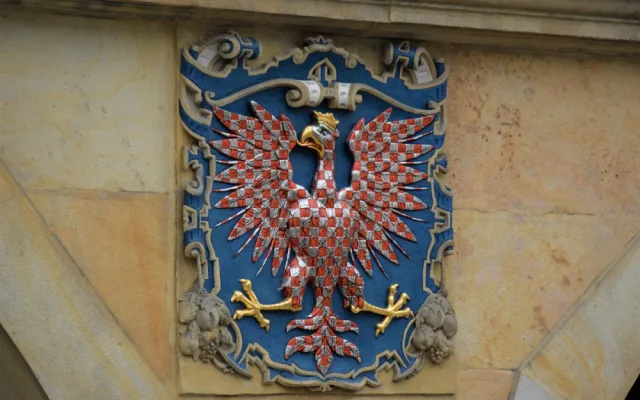 FOTO: Opravu olomoucké radnice dovršilo slavnostní odhalení erbů