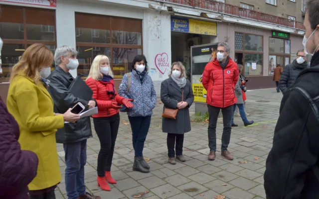Výsadba stromů Masarykova ulice Olomouc