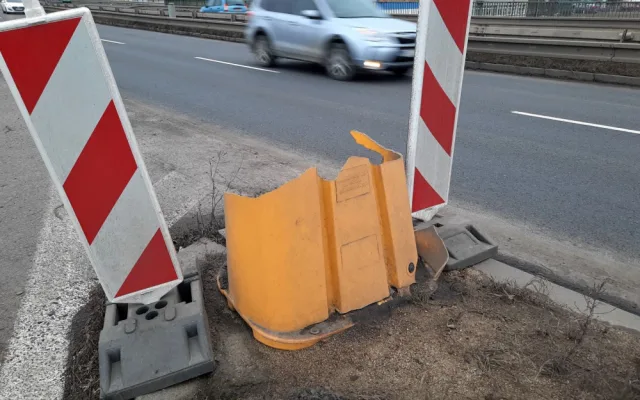 Na dopravní tepně v Olomouci bude instalován nový tlumič nárazu