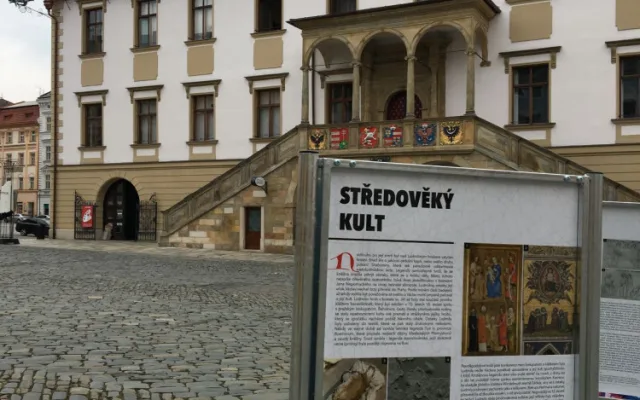 Svatá Ludmila na Horním náměstí. Život  české  světice  je  inspirující  i  po  1100  letech