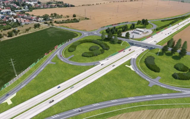 Dálnice z Olomouce do Přerova má zelenou. Stavební povolení je platné