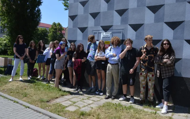 Středoškoláci z Prostějova se postarali o další barevnou trafostanici