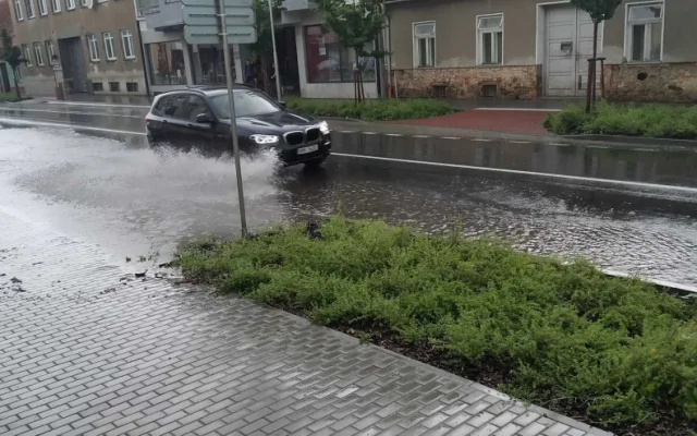 Prostějov bude reklamovat opravenou Plumlovskou ulici. Neodtéká z ní voda