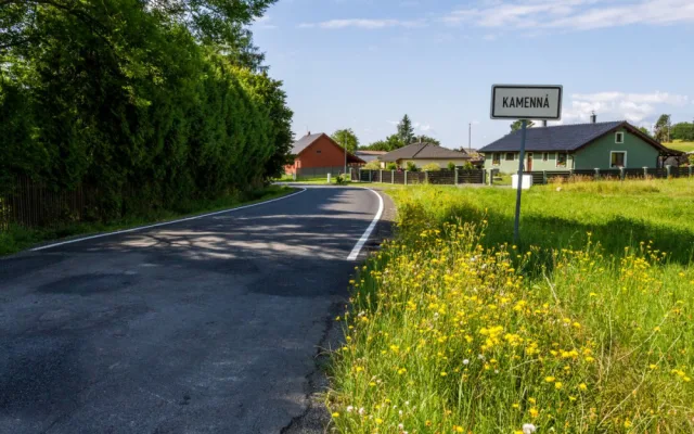 Z Kamenné do Rohle na Šumpersku se lidé dostanou po nové silnici