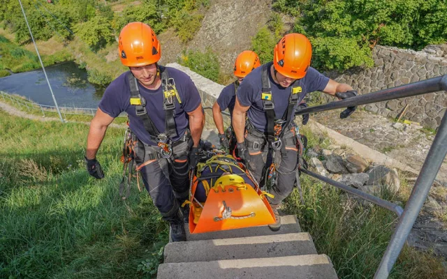 Hasiči a další složky IZS otestovali své dovednosti během cvičení Příval 2021