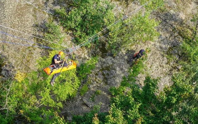 Hasiči a další složky IZS otestovali své dovednosti během cvičení Příval 2021