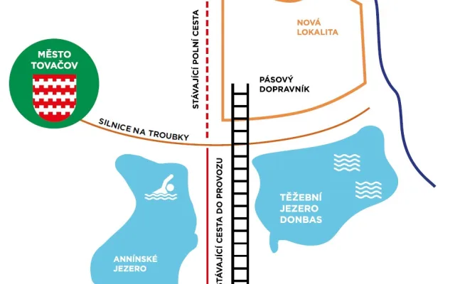 O rozšíření těžby štěrkopísku rozhodnou obyvatelé Tovačova v referendu