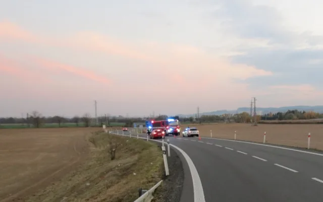 Vážnou nehodu řešili složky integrovaného záchranného systému na Zábřežsku