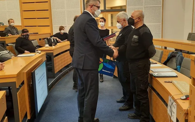Zástupci vedení Olomouckého kraje poprvé předali ocenění v oblasti bezpečnosti a prevence kriminality