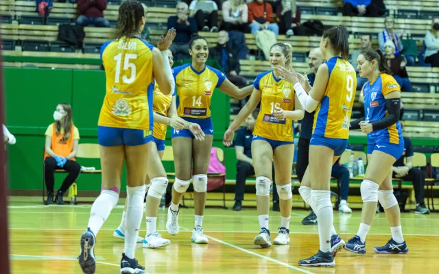 Olomoucké volejbalistky postoupily do další fáze prestižní evropské soutěže CEV Cup