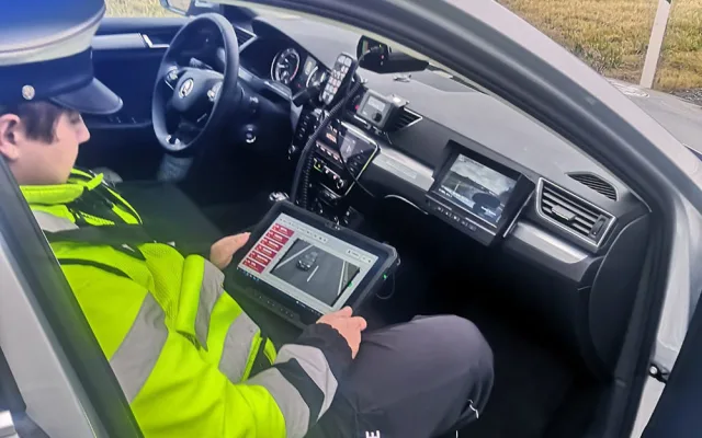 Policisté z dálničního oddělení se zaměřili na kontrolu elektronických dálničních známek