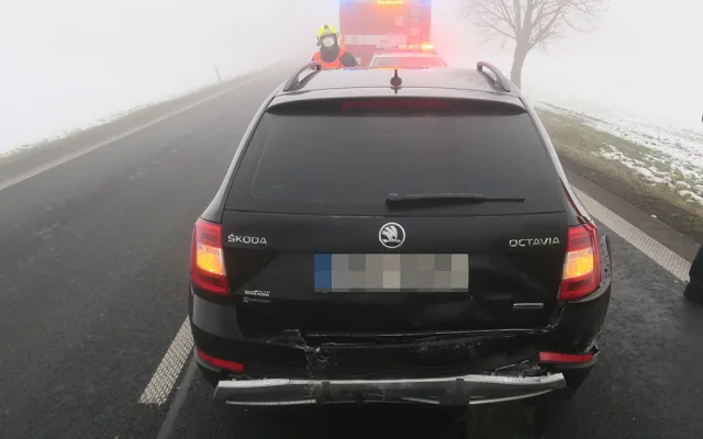 Policisté na tahu mezi Olomouci a Šternberkem řešili dvě velmi podobné nehody