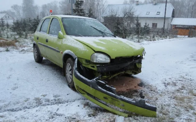 Žena zřejmě usnula za volantem a v Sobotíně projela plantáží s vánočními stromky