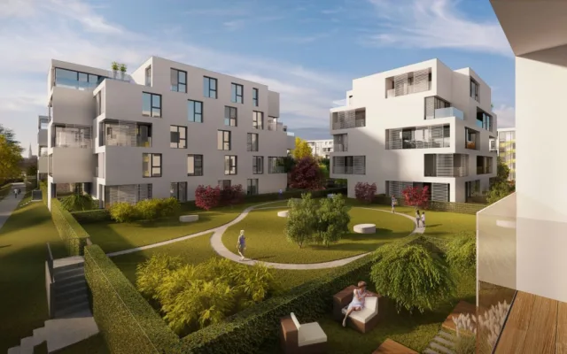 Developer zdvojnásobil první etapu bytového projektu Šantovka v Olomouci